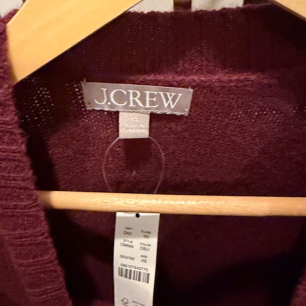 J Crew Oversized Vintage Wool Sweater Tee - Picture 3 of 5